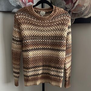 St. John's Bay Multitone Crewneck Sweater